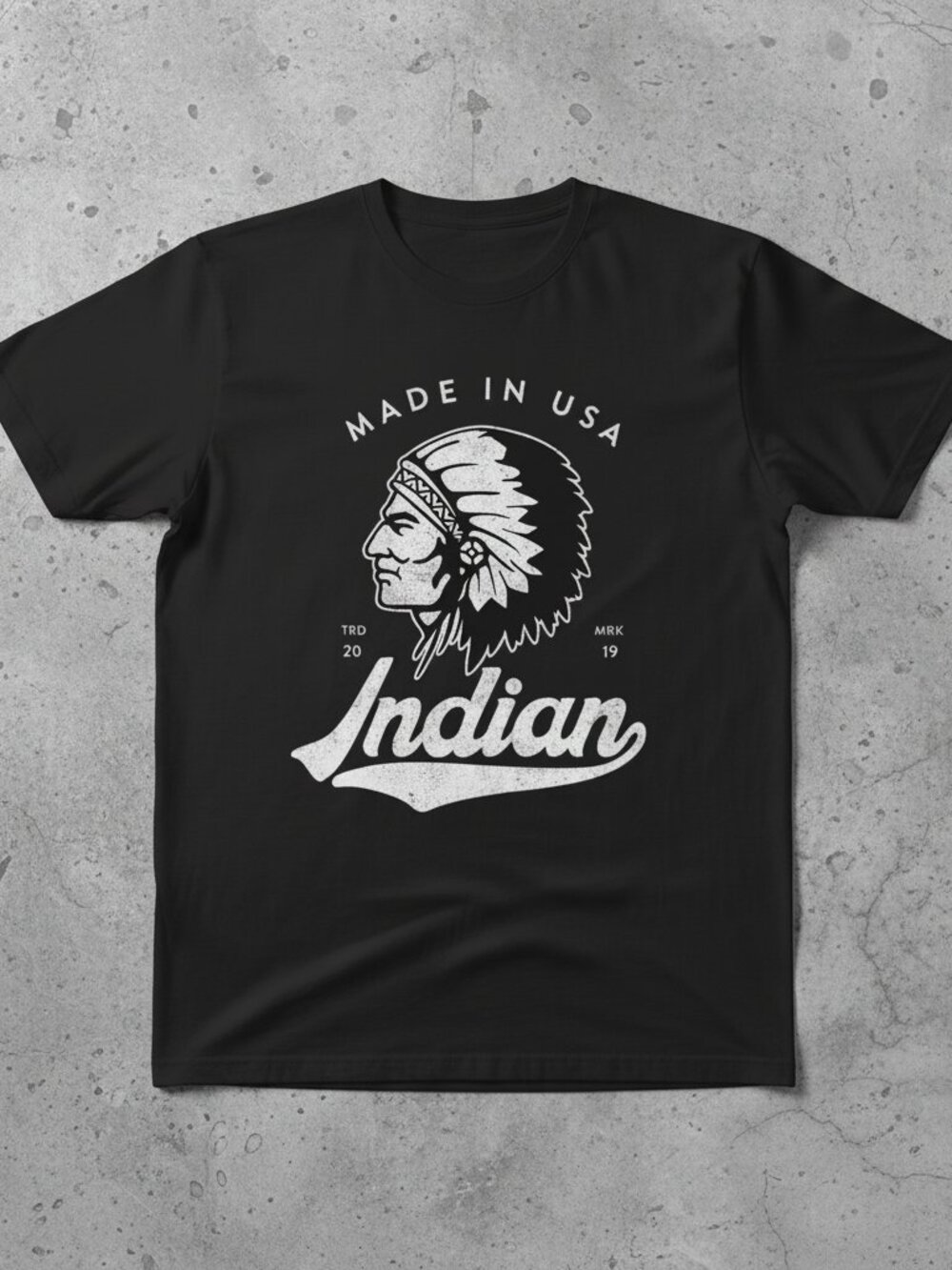 Vintage Native American Graphic T-Shirt | Retro USA Inspired Unisex Tee | Wester